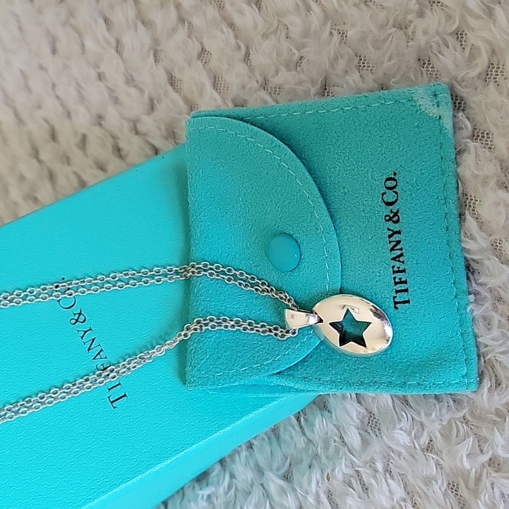 T&Co. STAR pendant on DoubleChain